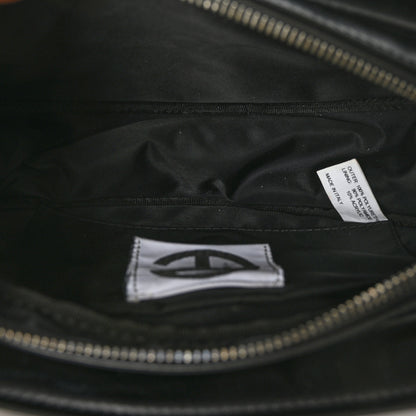 Telfar Vegan Leather Round Circle Bag Black 4 of 5