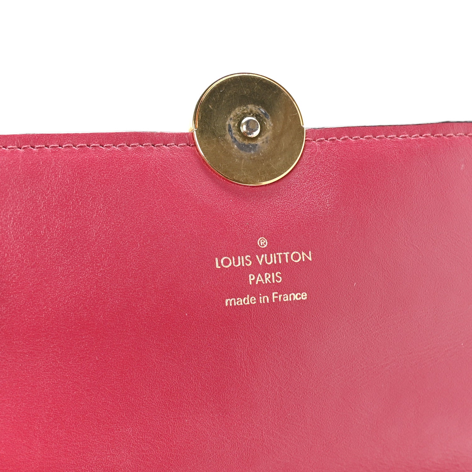 Louis Vuitton Monogram Flore Chain Wallet Fuchsia 6 of 11