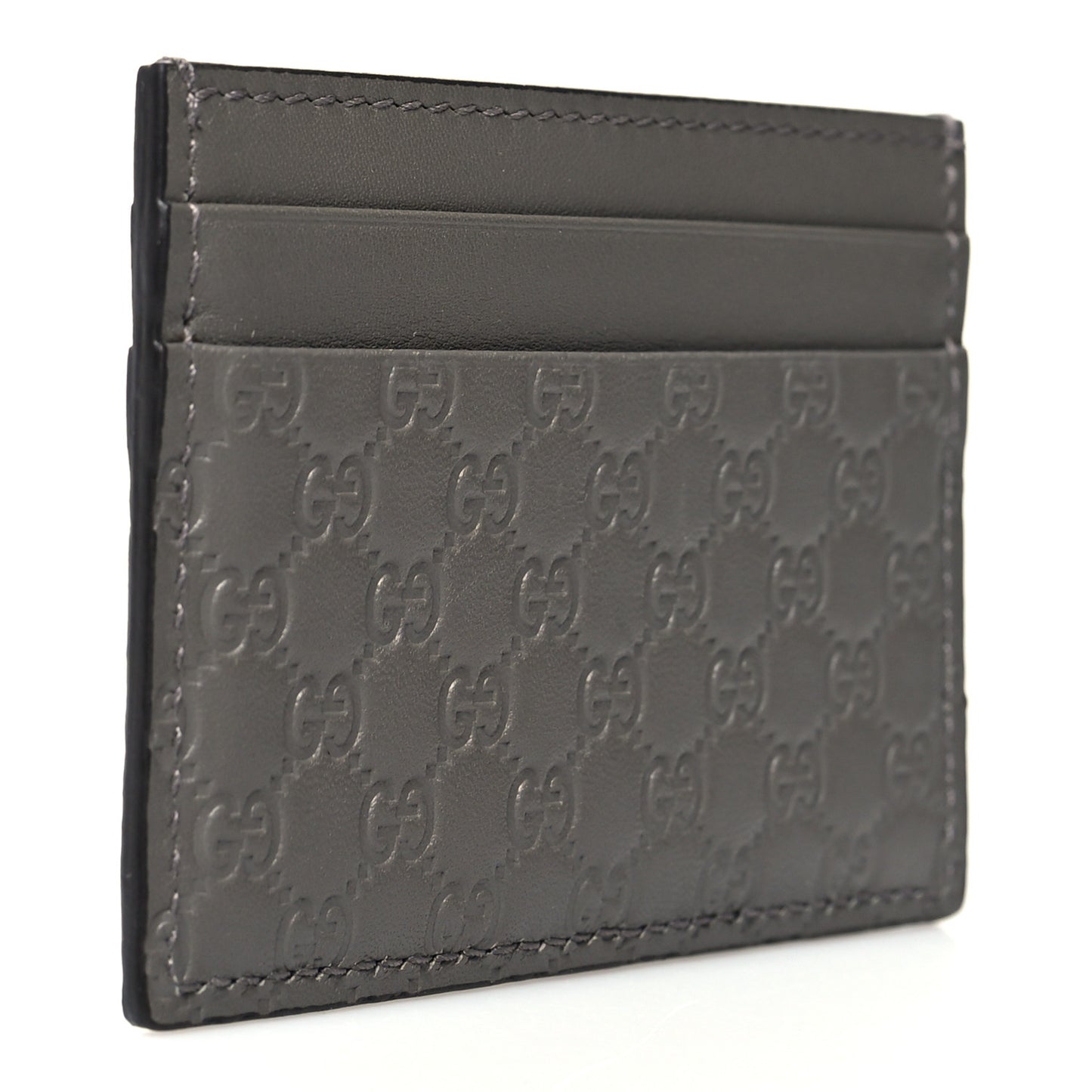 Soft Microguccissima Card Holder Loess