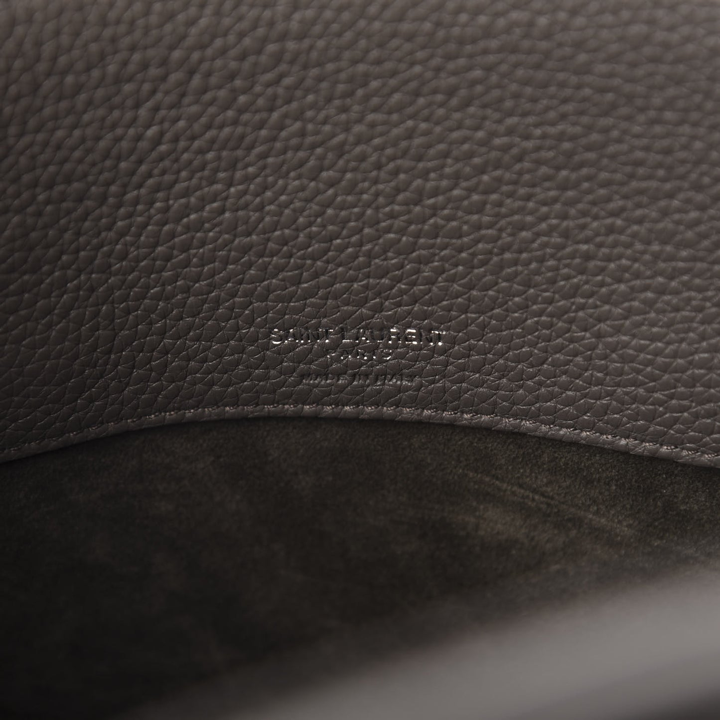 Grained Calfskin Baby Sac De Jour Souple Earth