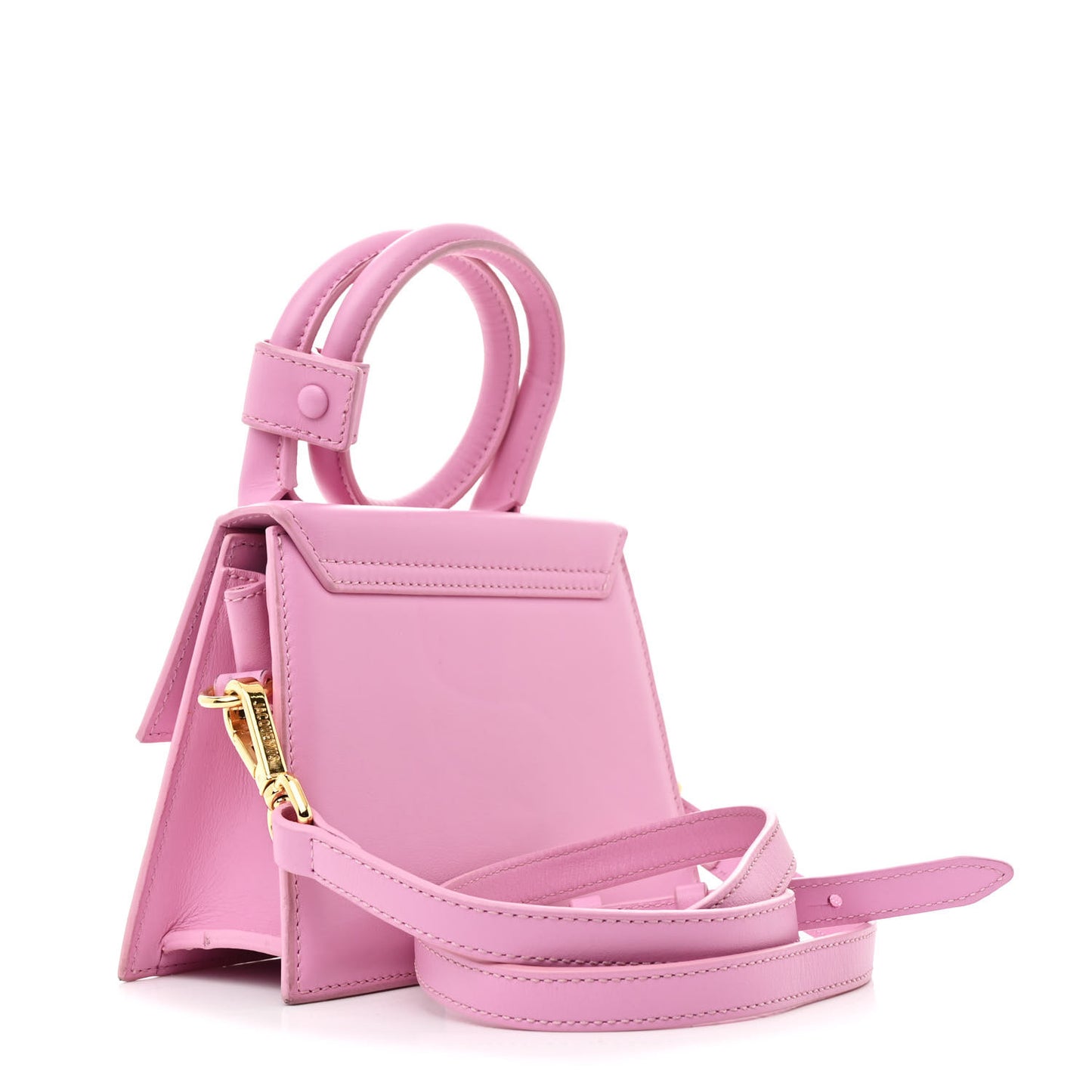 Smooth Calfskin Le Chiquito Noeud Light Pink