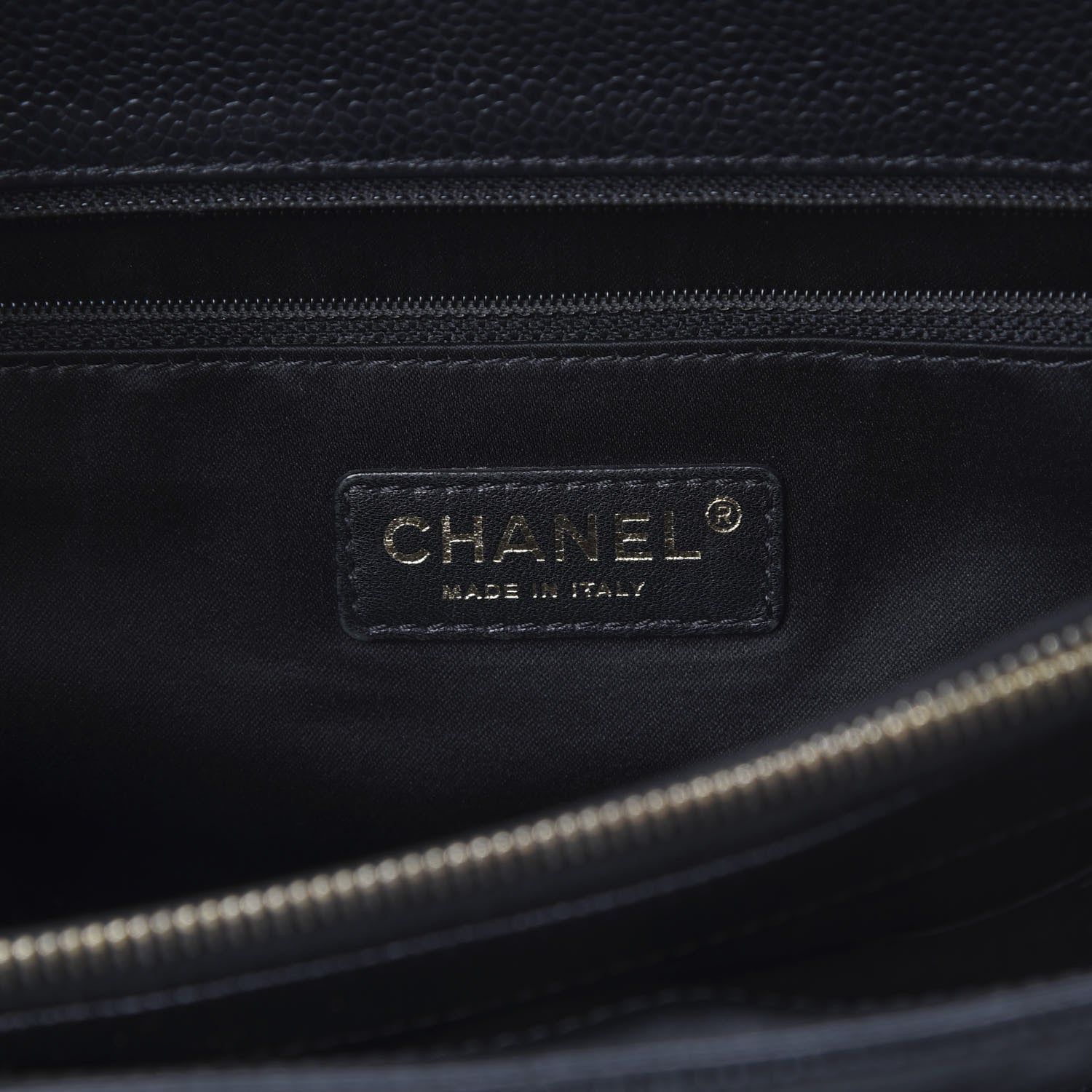 Chanel Caviar Quilted Grand Shopping Tote GST Black 5 of 17