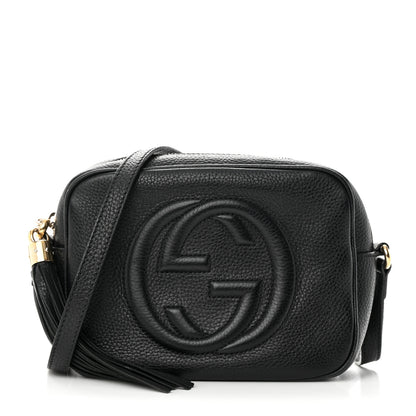Gucci Pebbled Calfskin Small Soho Disco Bag Black 1 of 19