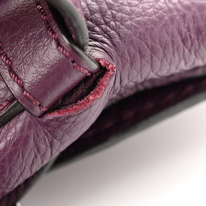 Chloe Calfskin Mini Marcie Round Crossbody Bag Dark Velvet 12 of 13