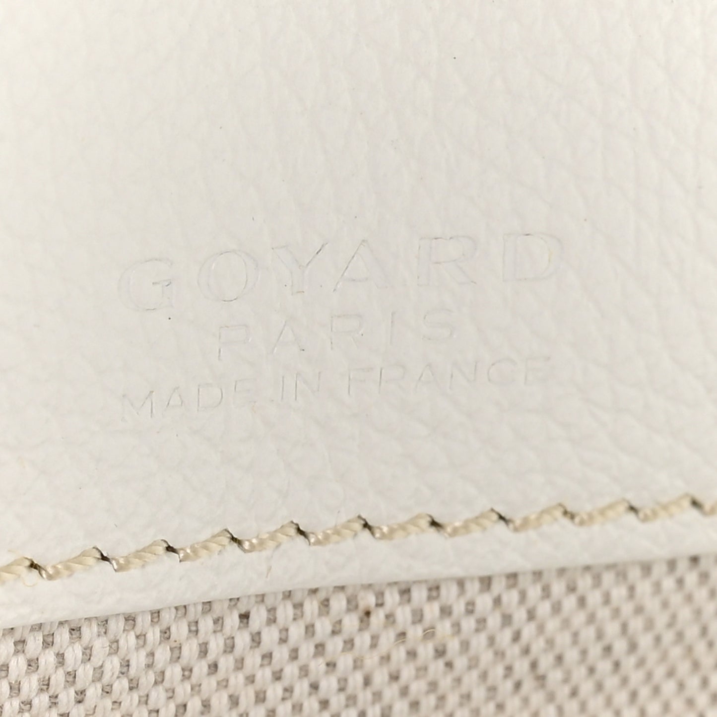 Goyardine Saint Louis GM White