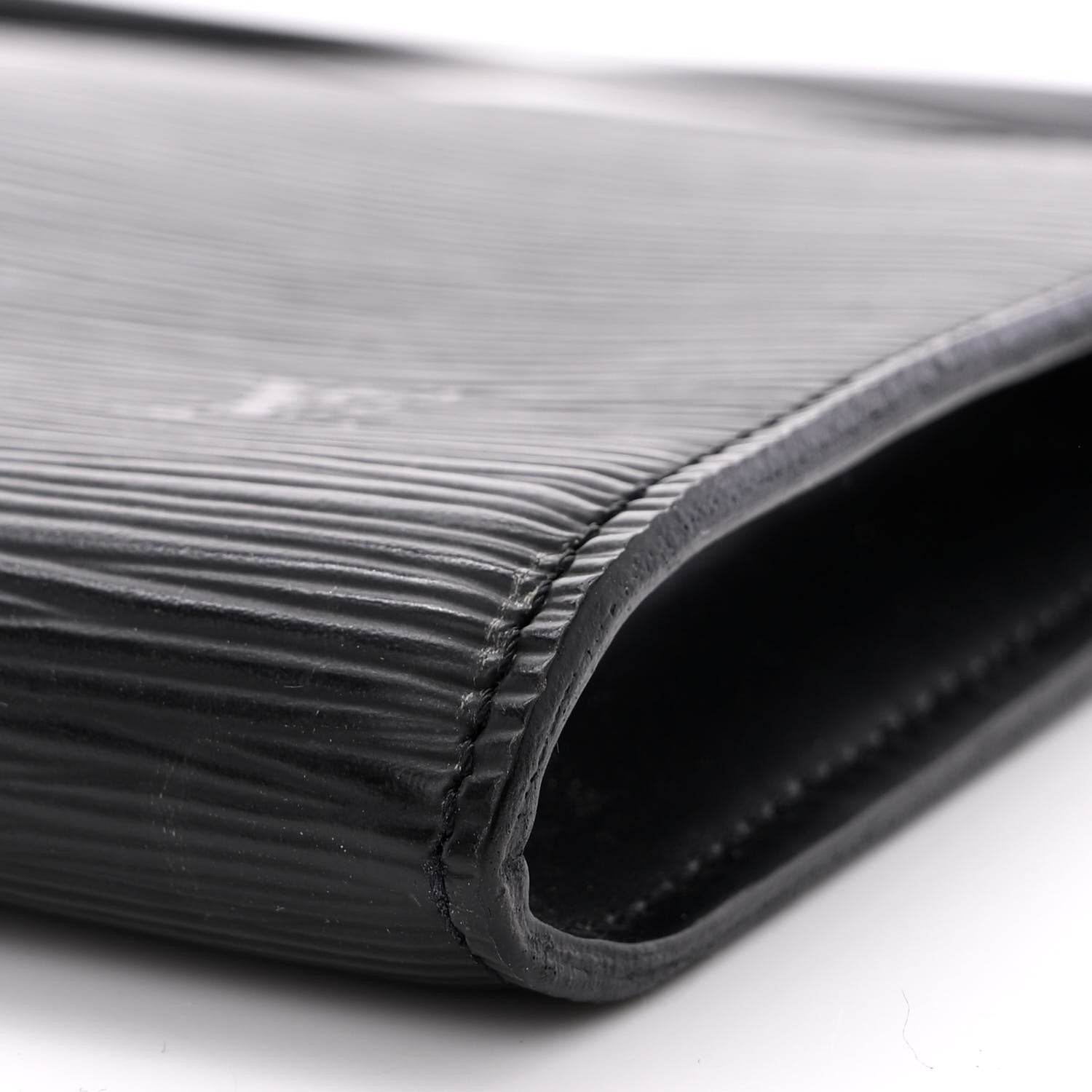 Louis Vuitton Epi Pochette Accessories 24 Black 10 of 11