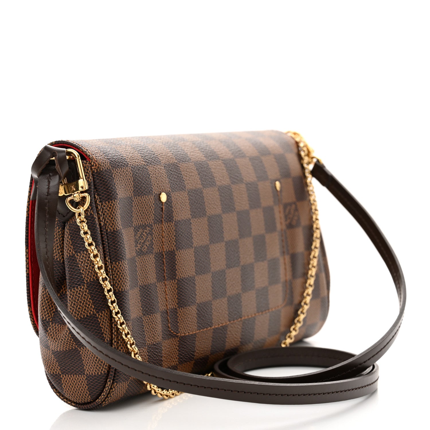 Louis Vuitton Damier Ebene Favorite MM 3 of 10