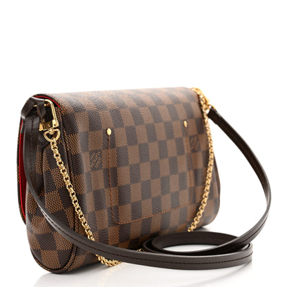 Louis Vuitton Damier Ebene Favorite MM 3 of 10