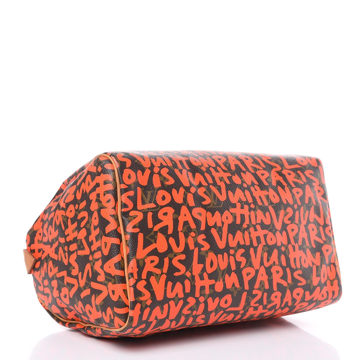 Louis Vuitton Monogram Graffiti Speedy 30 Orange 4 of 17
