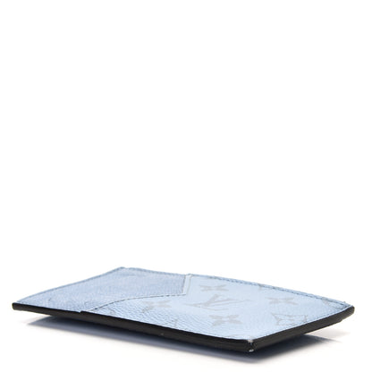 Louis Vuitton Taigarama Coin Card Holder Denim 7 of 8