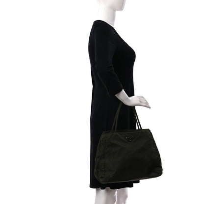 Prada Tessuto Nylon Tote Mimetico 2 of 11