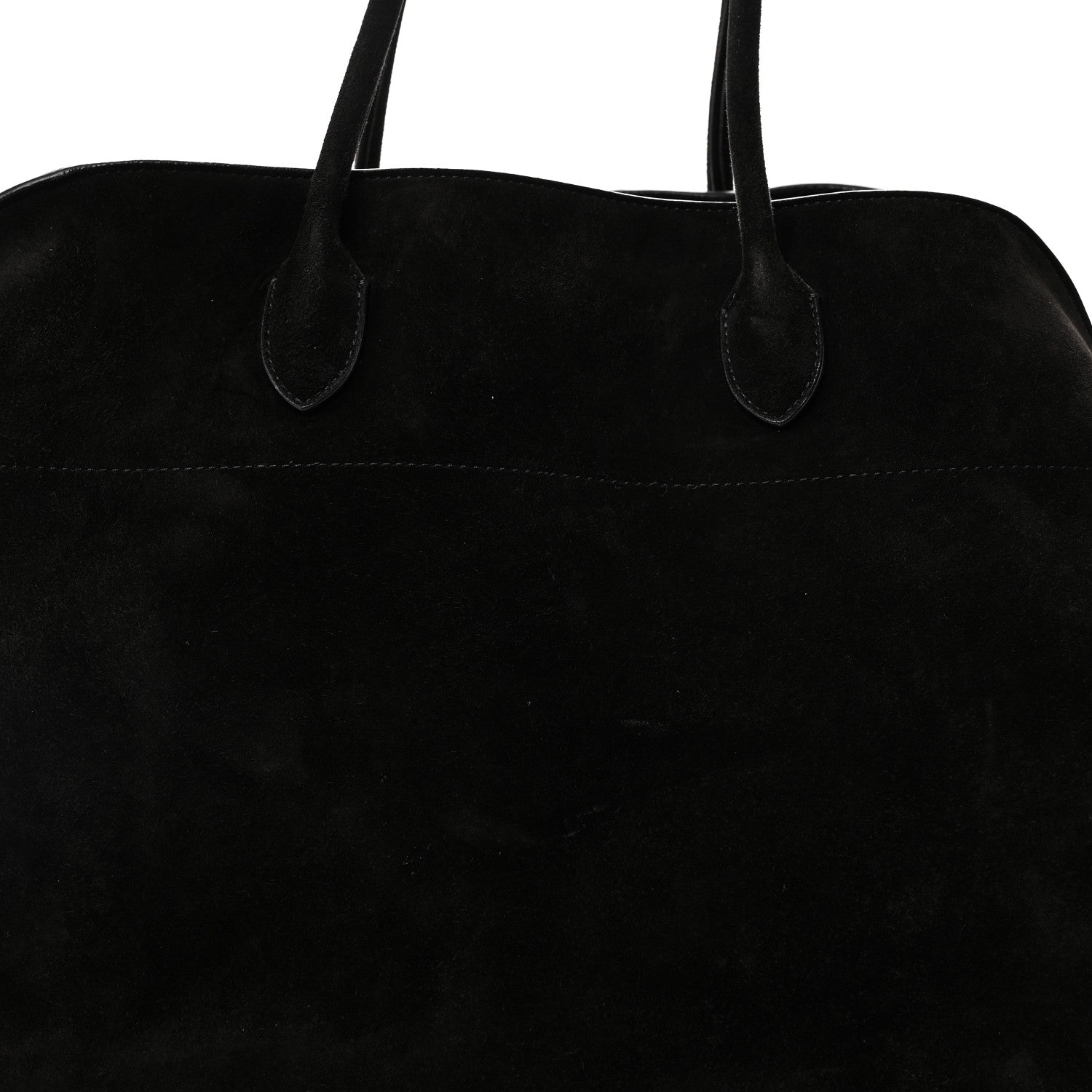 The Row Suede Soft Margaux 17 Black 1919133 – FASHIONPHILE