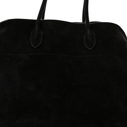The Row Suede Soft Margaux 17 Black 7 of 10
