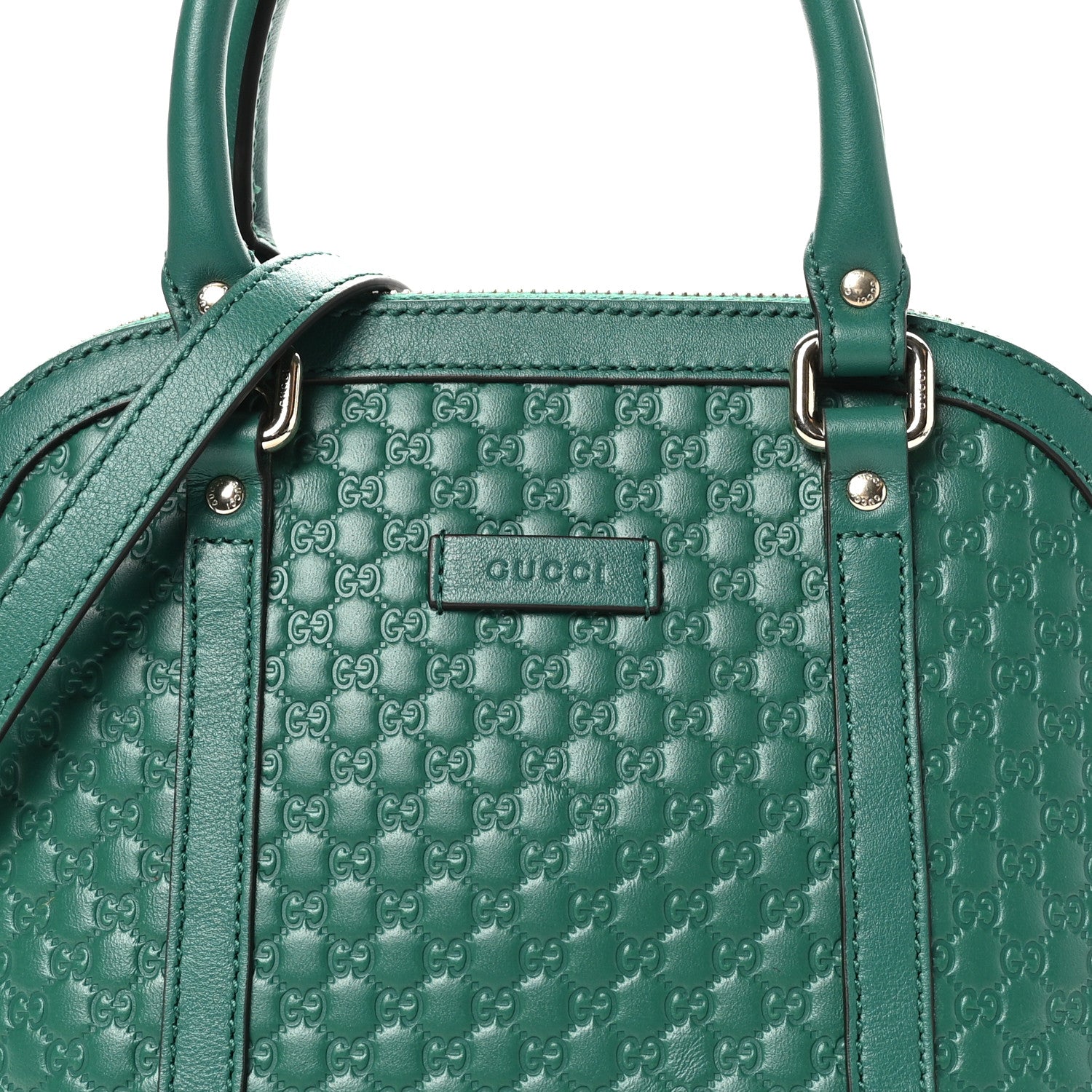 Gucci Soft Microguccissima Mini Dome Bag Emerald 8 of 10
