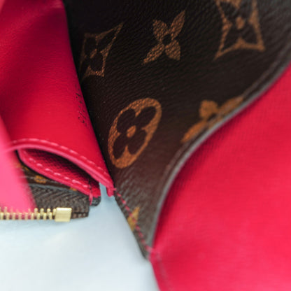 Louis Vuitton Monogram Emilie Wallet Fuchsia 7 of 7