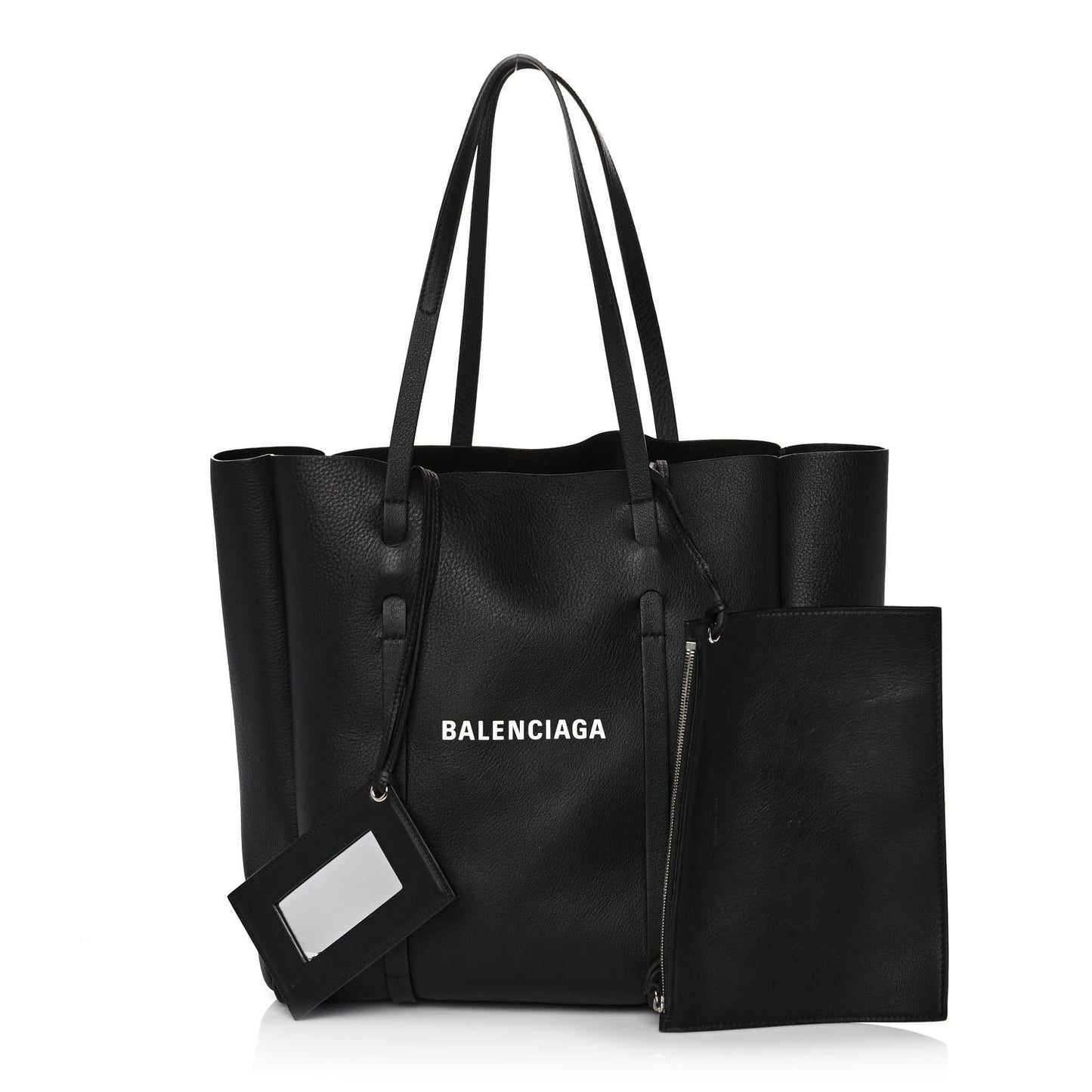 Calfskin Small Everyday Tote Black