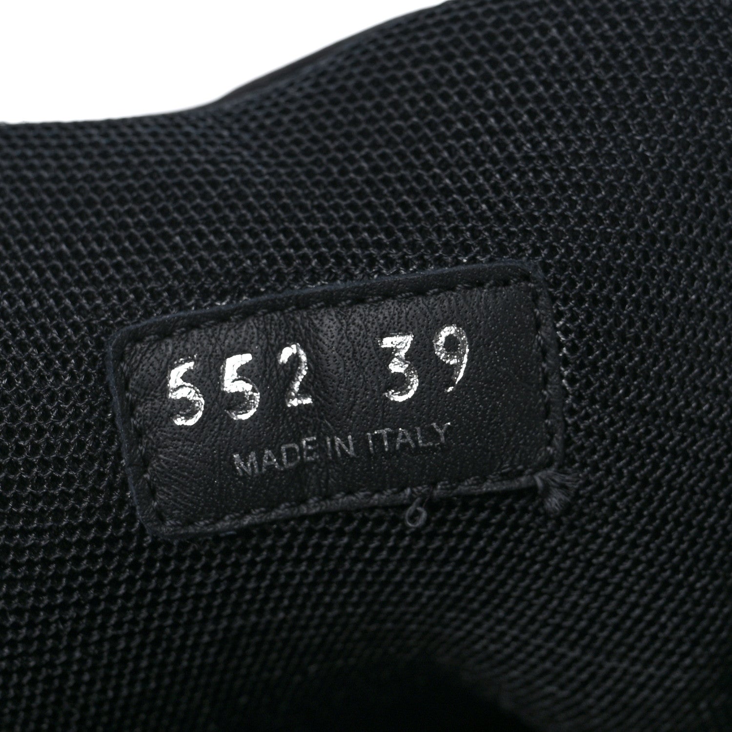Prada Nylon Gabardine Logo Sneakers 39 Black White 9 of 10