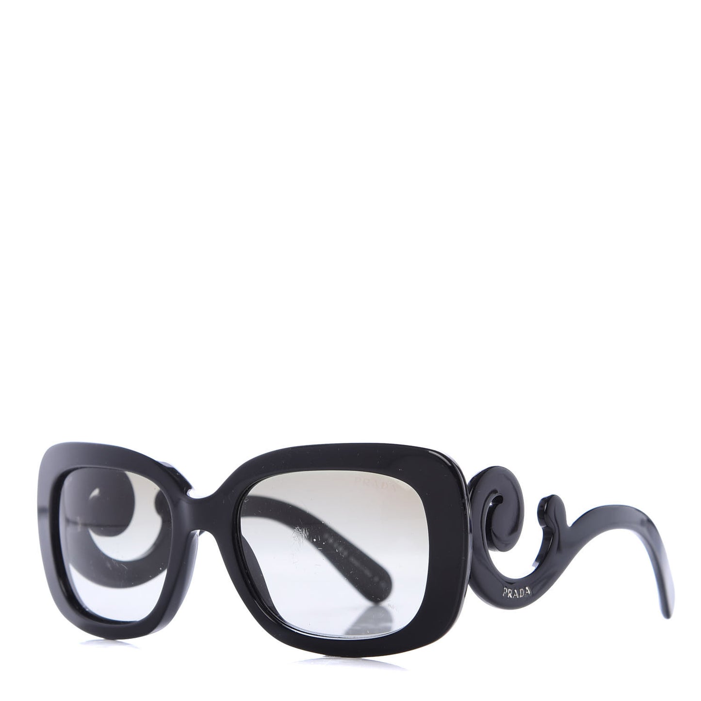 Acetate Baroque Sunglasses SPR 27O Black