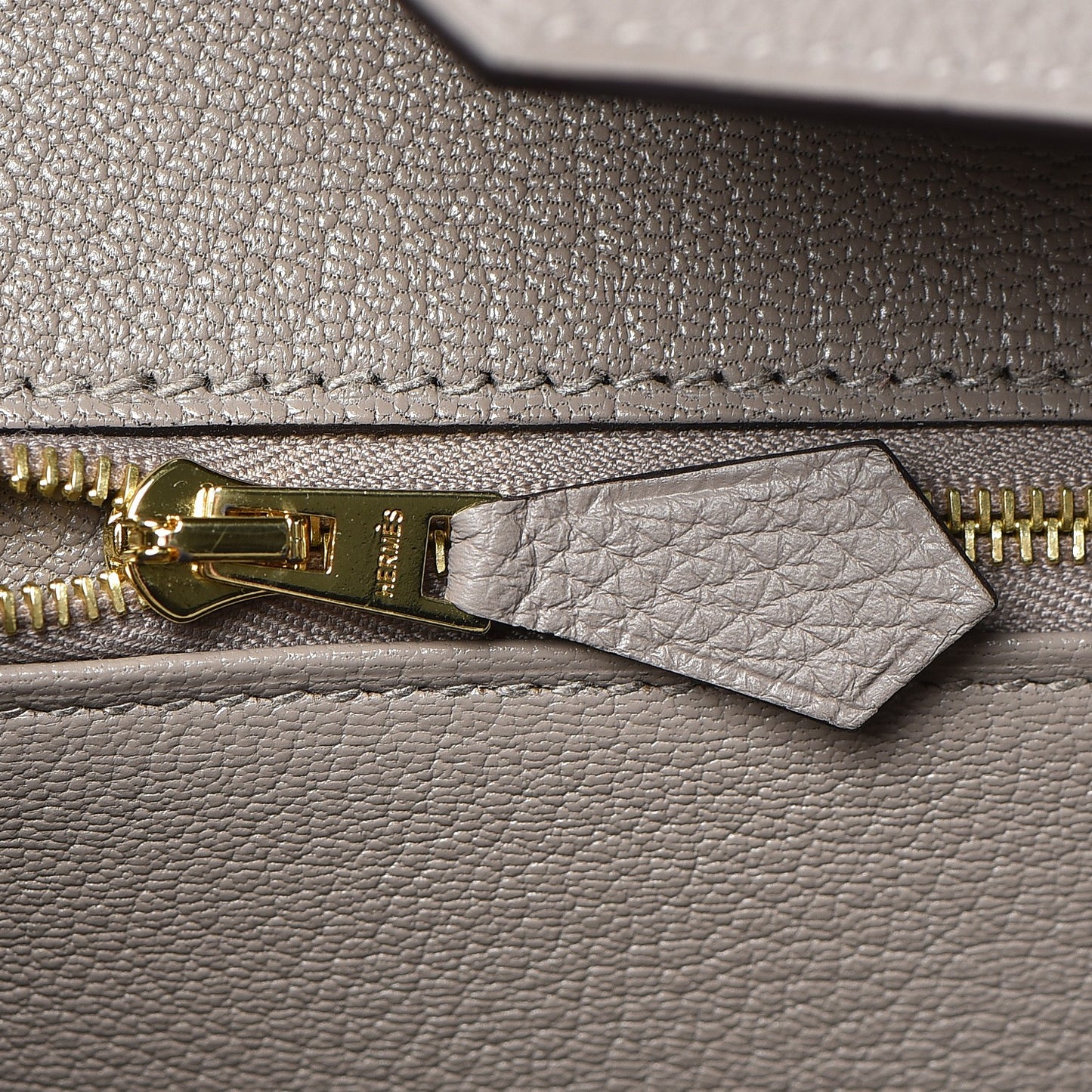 Togo Birkin 35 Gris Asphalte