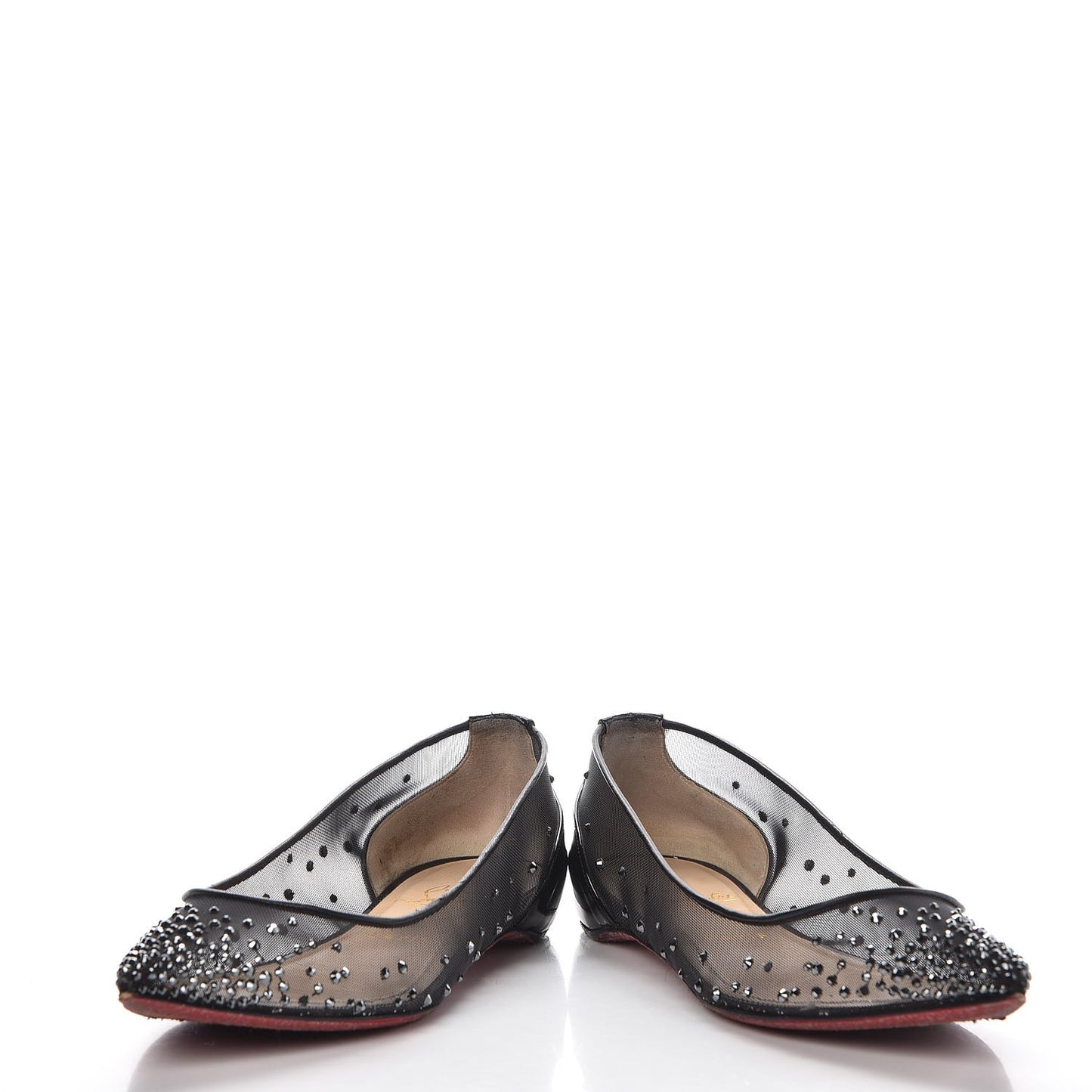 Patent Body Strass Flats 37.5 Black