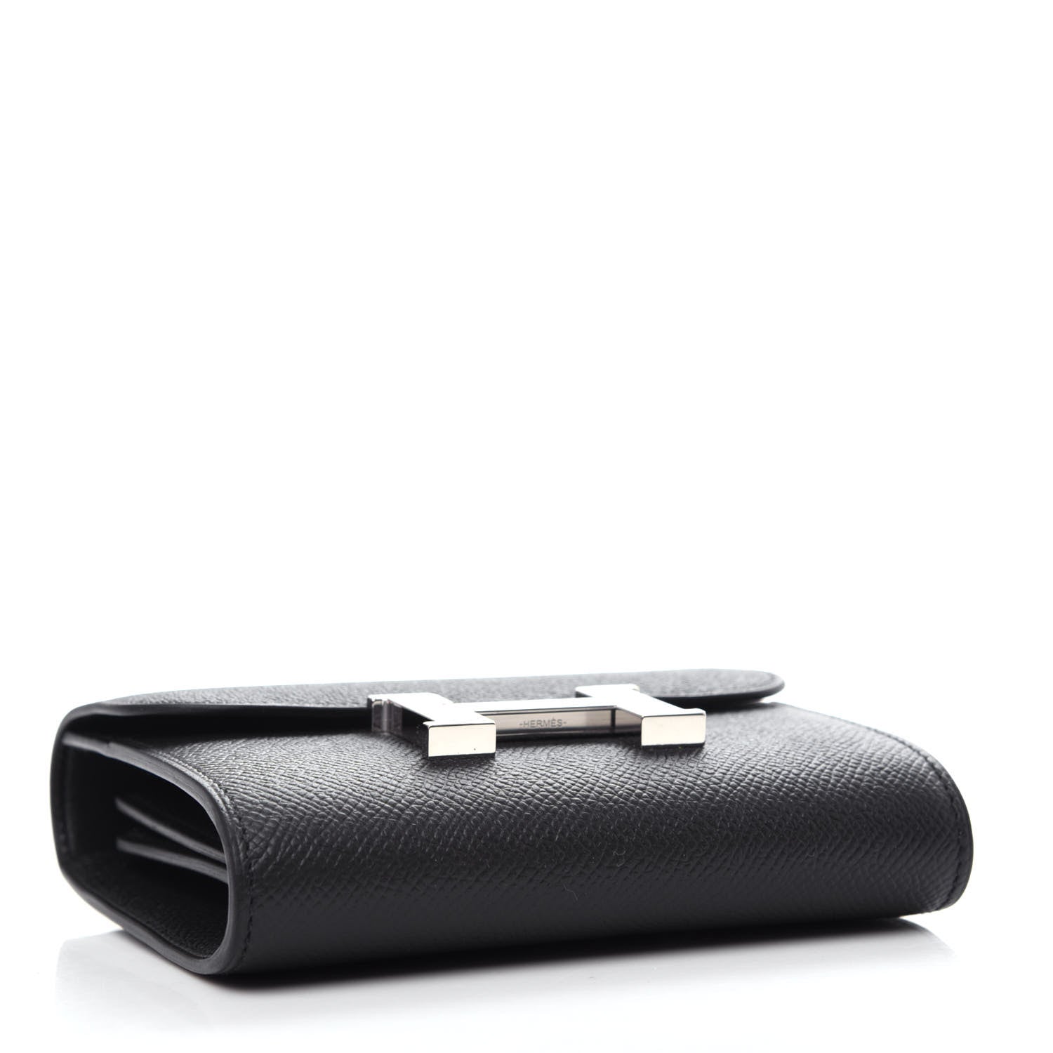 Hermes Epsom Constance Compact Passant Wallet Black 4 of 7