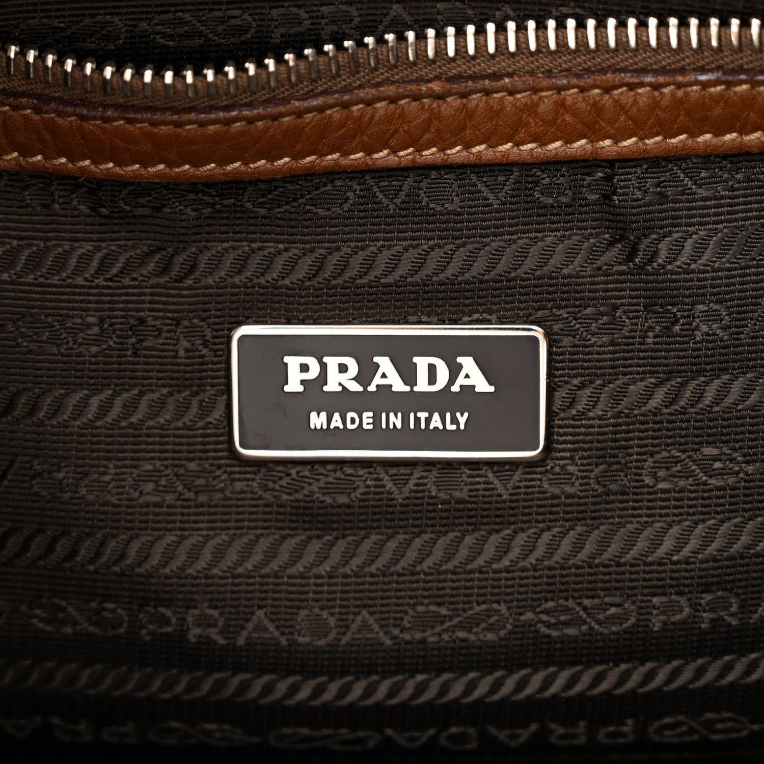 Prada Vitello Daino Hobo Nocciolo 6 of 11
