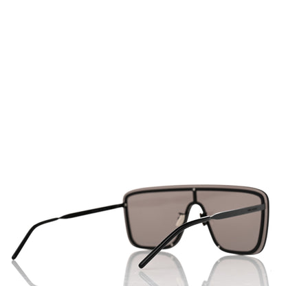 Saint Laurent Metal SL 364 Mask Sunglasses Black 4 of 8