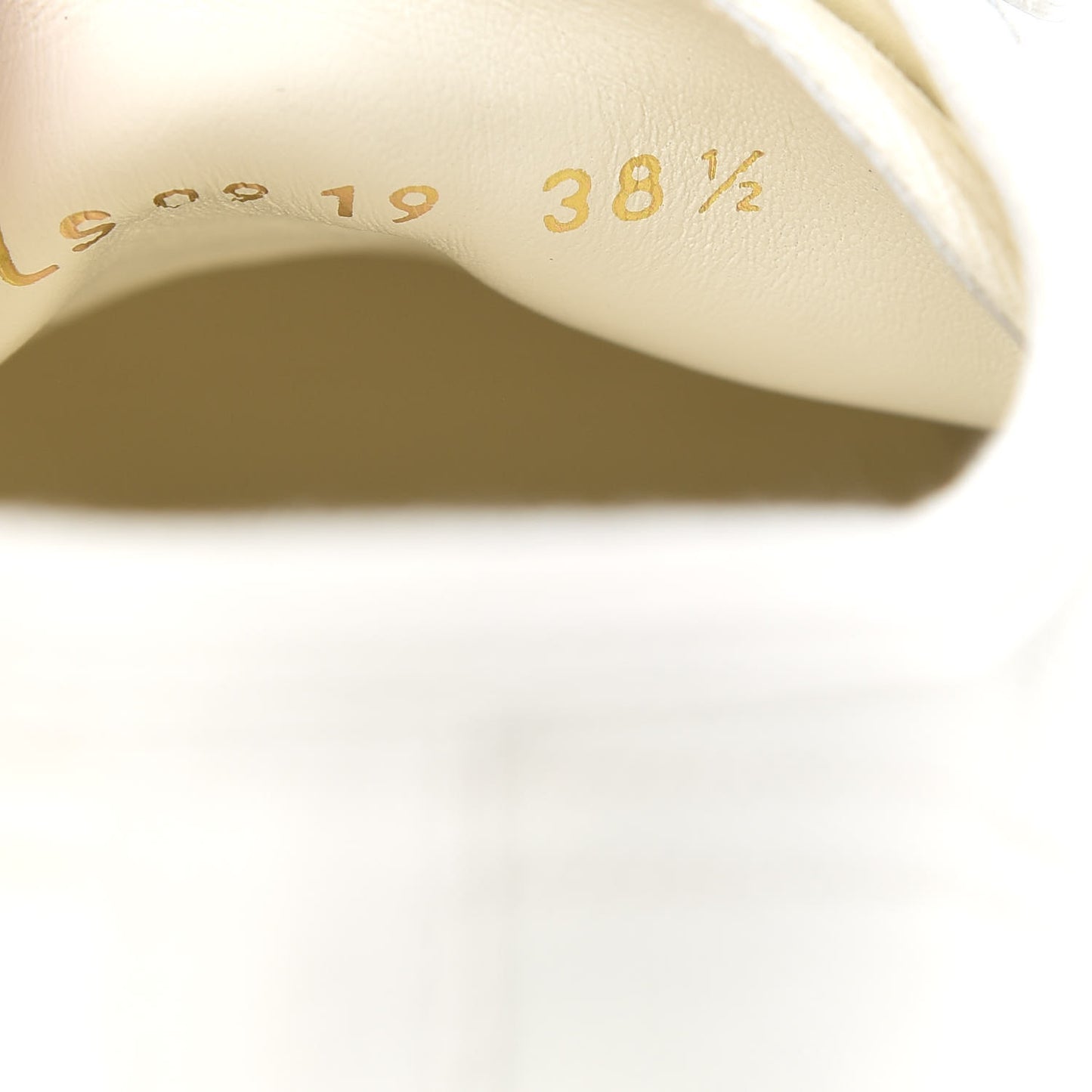 Canvas Walk'n Dior Low Top Sneakers 38.5 White