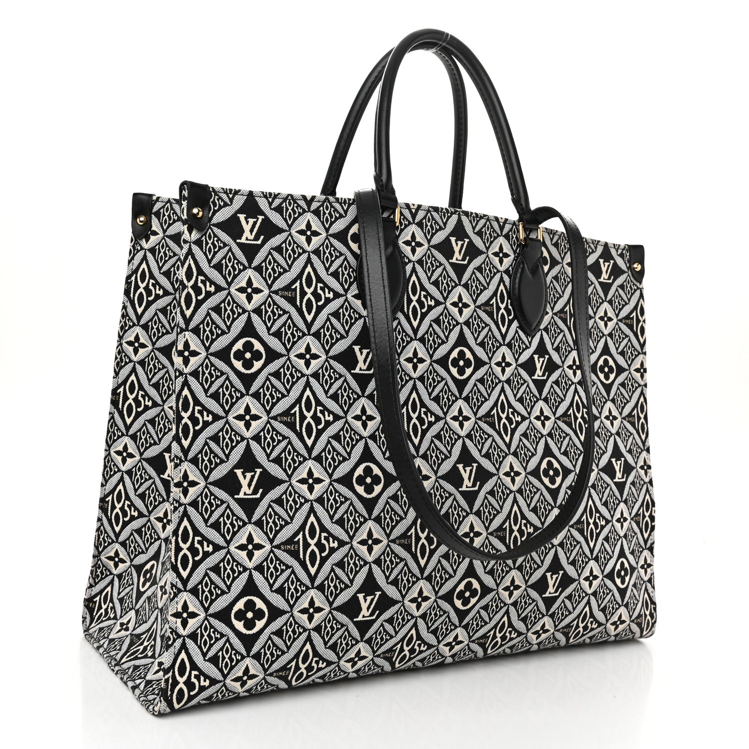 Louis Vuitton Jacquard Since 1854 Onthego GM Grey 3 of 10