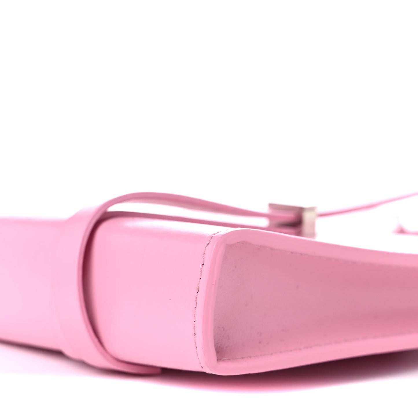 Calfskin Mini Cut Out Phone Crossbody Pouch Pink
