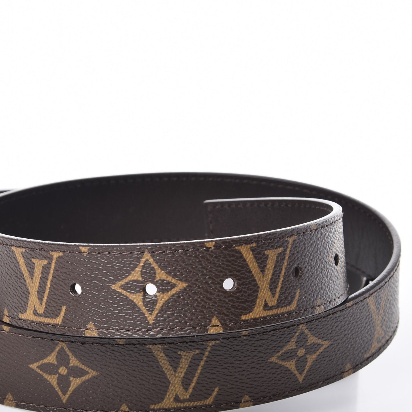 Monogram LV Cut Reversible Belt 110 44