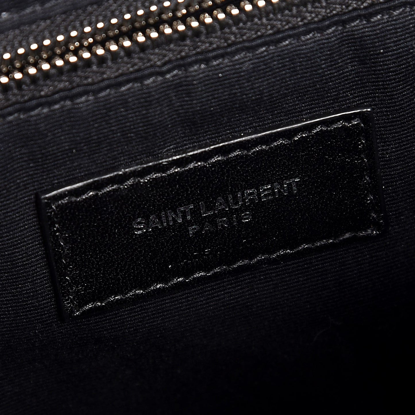 Patent Y Quilted Monogram Small Loulou Backpack Black