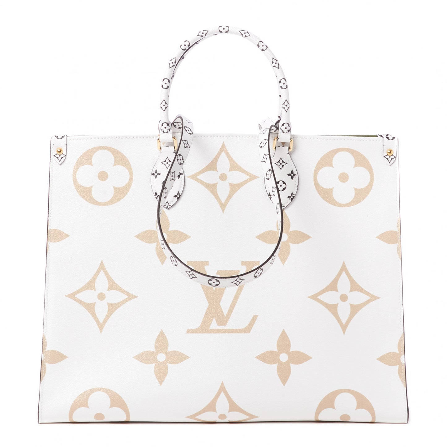 Monogram Giant Onthego GM Kaki Beige
