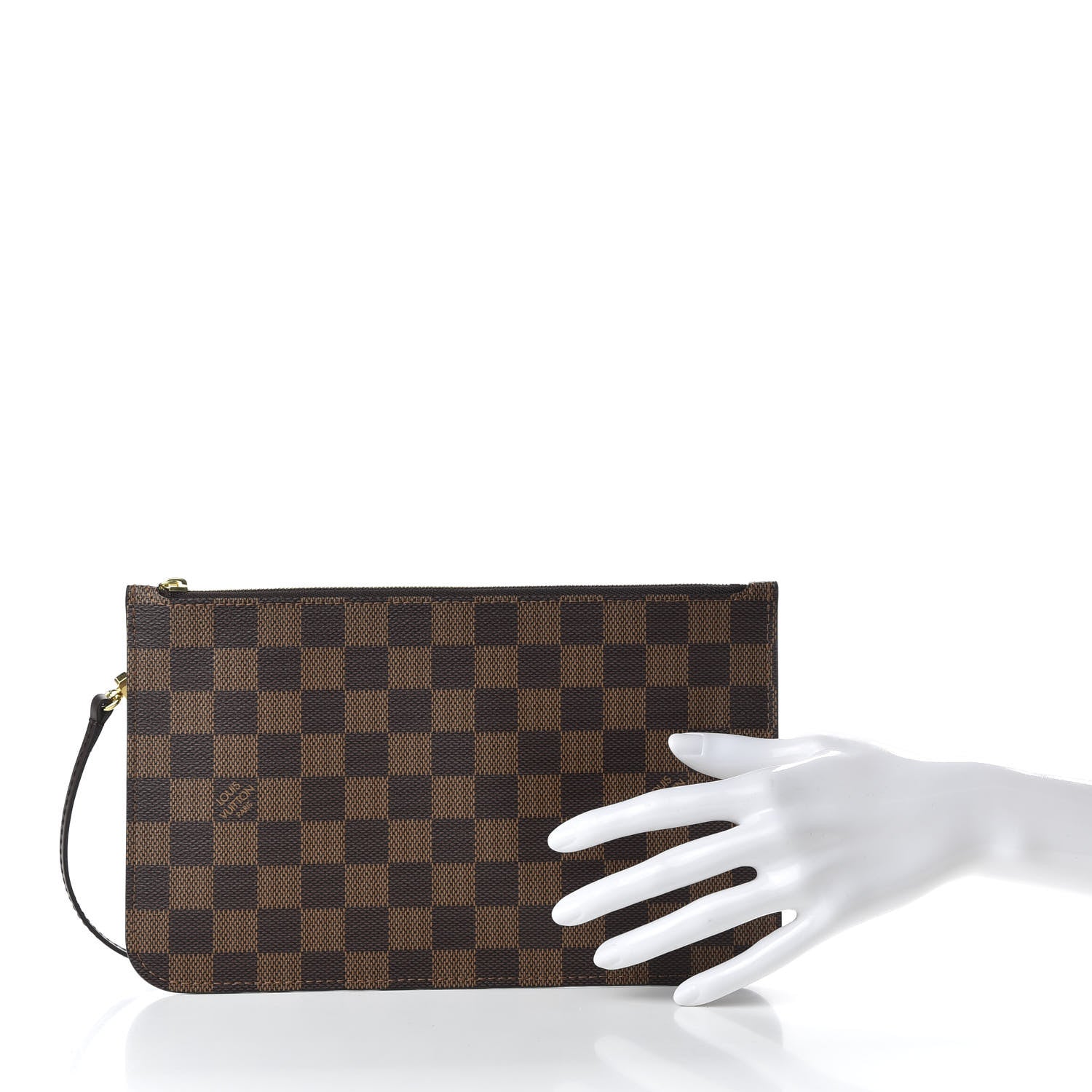 Louis Vuitton Damier Ebene Neverfull MM GM Pochette 2 of 7