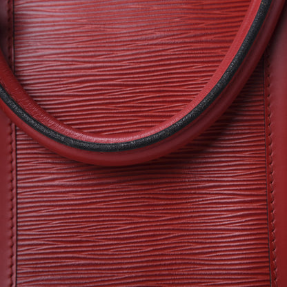 Louis Vuitton Epi Keepall 50 Castillan Red 18 of 19