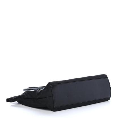 Prada Tessuto Nylon Soft Calf Tote Black 3 of 4