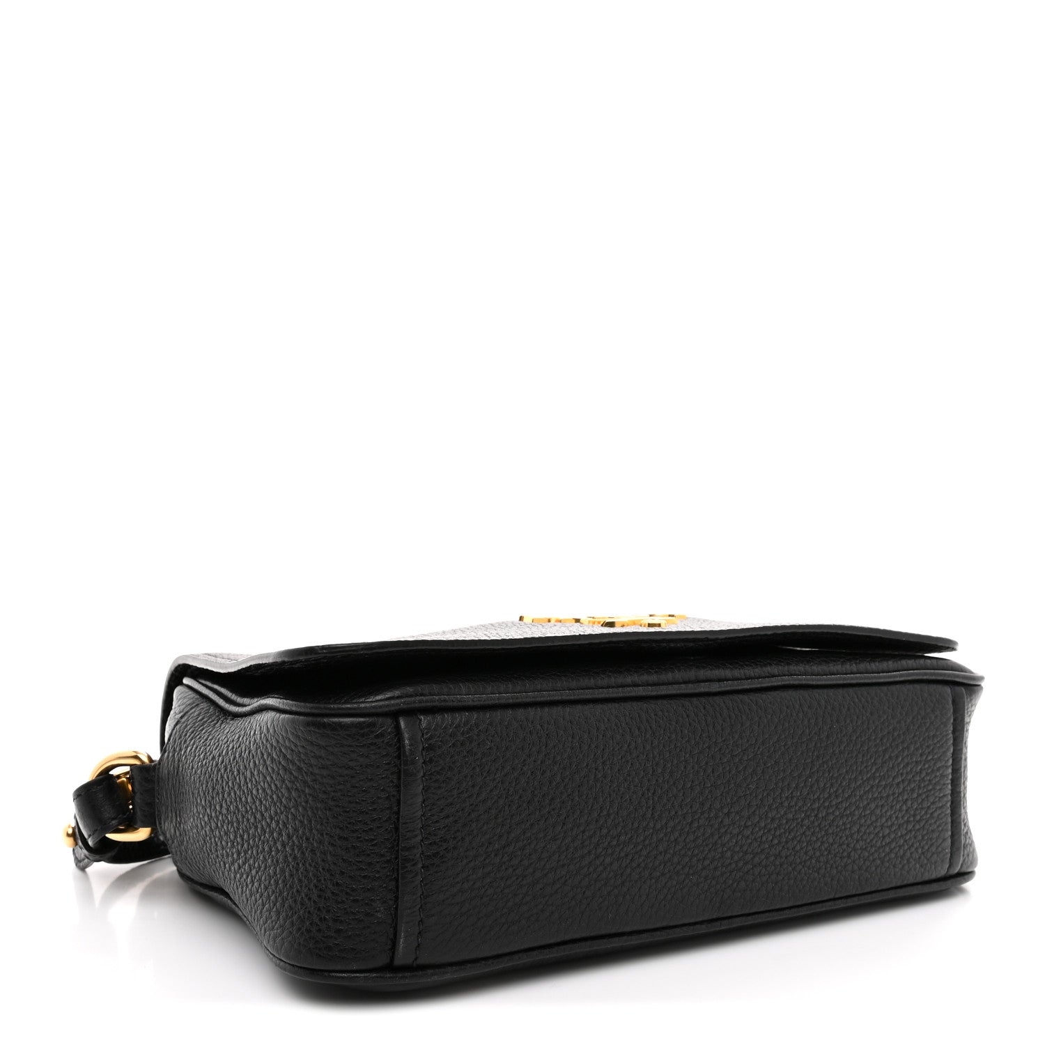 Prada Vitello Phenix Crossbody Bag Black 4 of 10