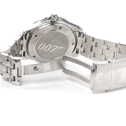 Omega Stainless Steel 41mm Seamaster 300M James Bond 007 Automatic Watch Blue 2226.80.00 4 of 6