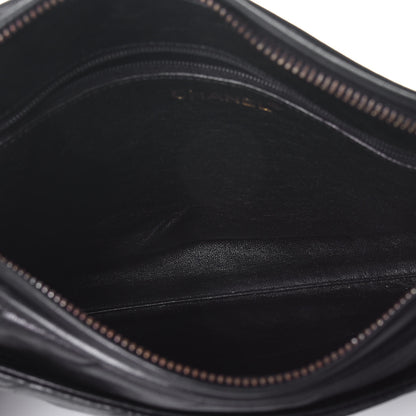 Chanel Lambskin Quilted CC Tassel Camera Case Black 5 of 8