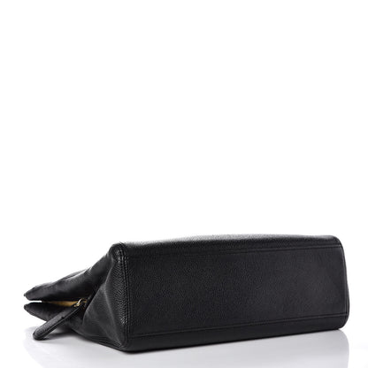 Chanel Caviar Shoulder Bag Black 4 of 9