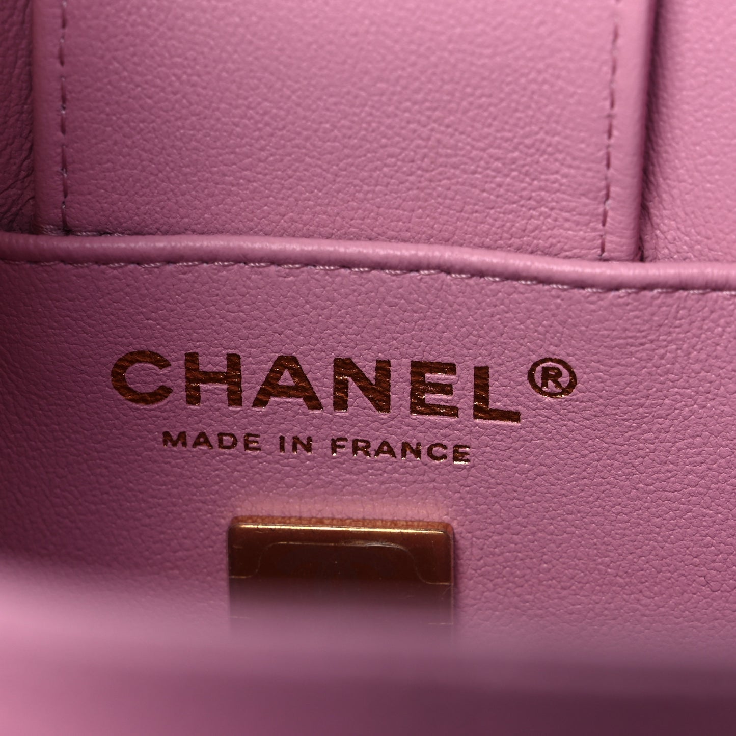 Caviar Quilted Mini Bucket Bag Pink