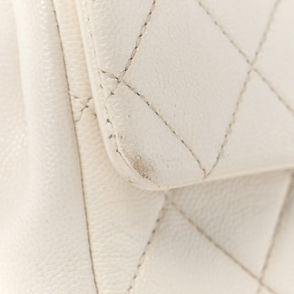 Chanel Caviar Quilted My Everything Small Flap White Black 12 of 12