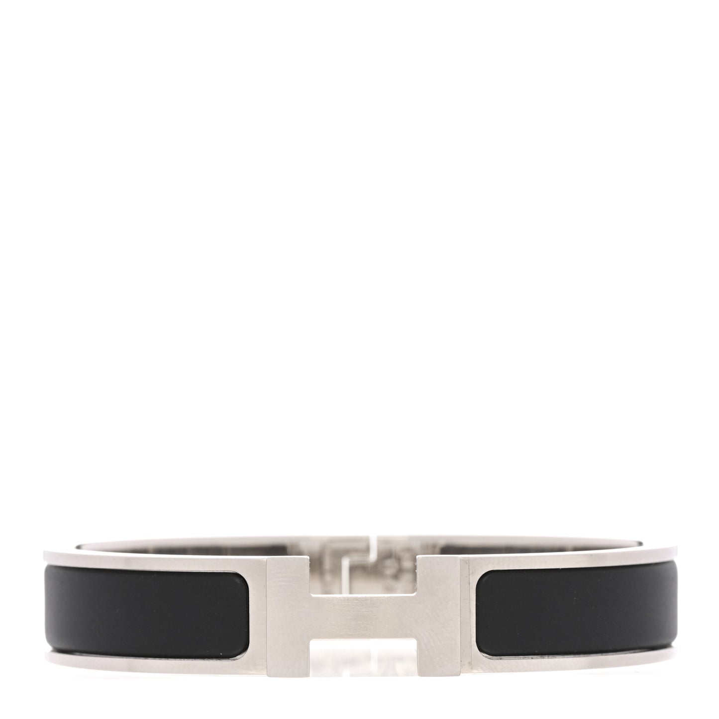Matte Enamel Narrow Clic Clac HH Bracelet T3 Black