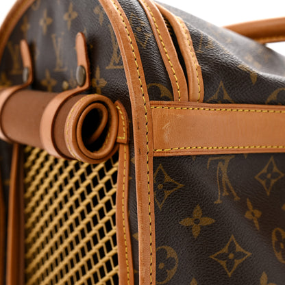 Louis Vuitton Monogram Sac Chien 50 Pet Carrier 12 of 15