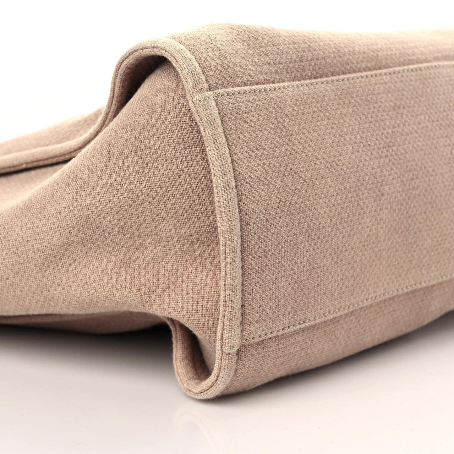 Canvas Extra Large Deauville Tote Ecru