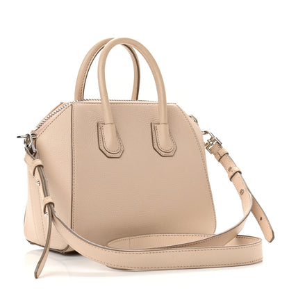 Givenchy Sugar Goatskin Mini Antigona Nude Pink 3 of 11