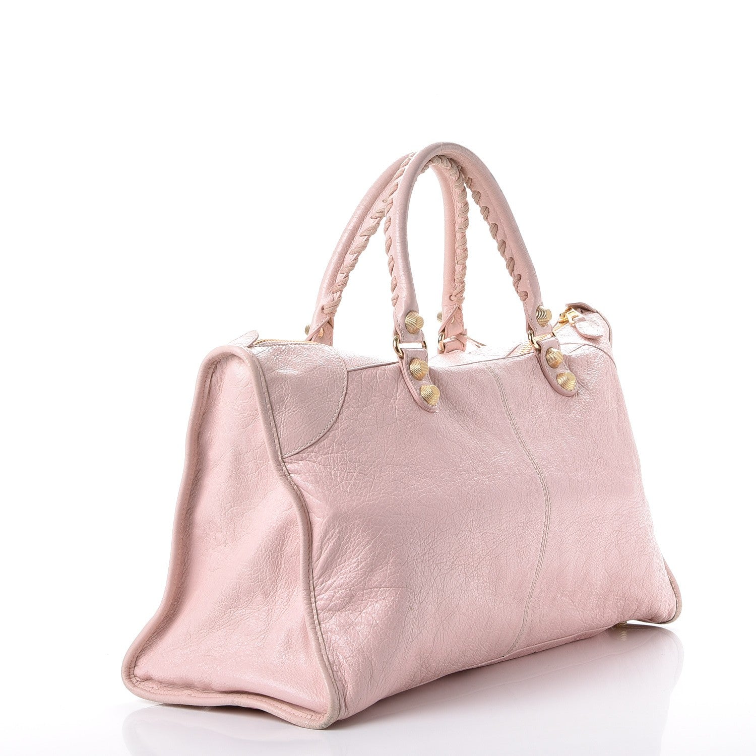 Balenciaga Agneau Giant 12 Gold Hardware Work Rose Poudre Rose Petunia 3 of 17