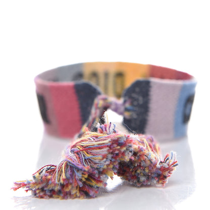 Christian Dior Woven Cotton J'Adior Friendship Bracelet 3 of 3