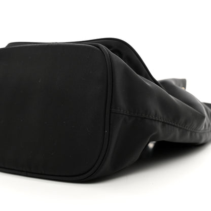 Prada Re-Nylon Duet Drawstring Shoulder Bag Black 9 of 9