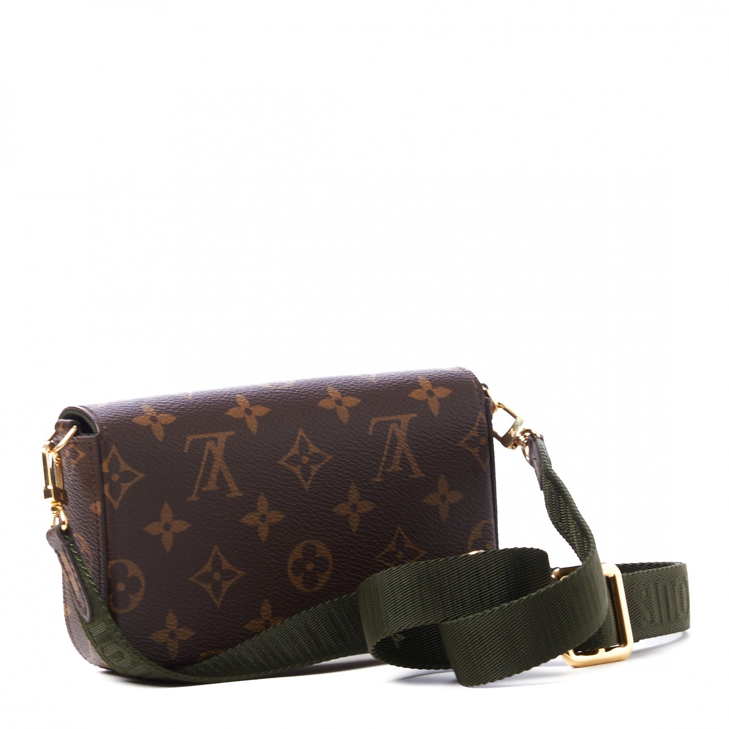 Louis Vuitton Monogram Felicie Strap & Go Kaki 3 of 9